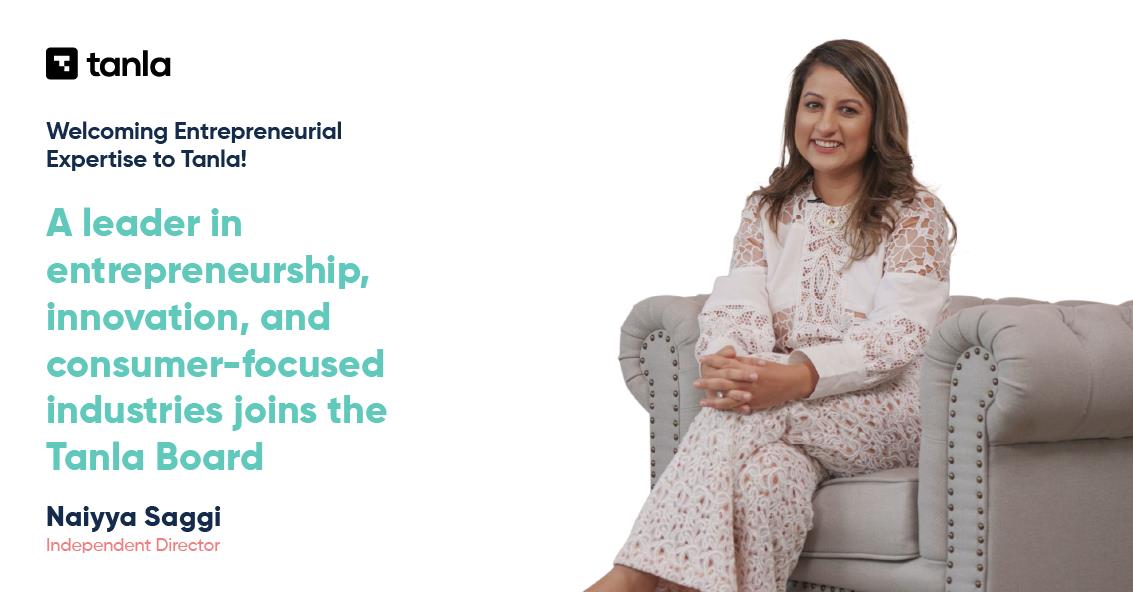Driving Innovation and Strategic Growth: Tanla Platforms Appoints Naiyya Saggi to Its Board of Directors